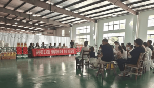孝感应城多部门联合开展“民法典进企业”活动